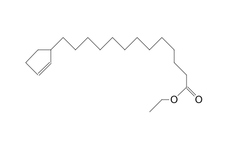 2-Cyclopentene-1-tridecanoic acid, ethyl ester