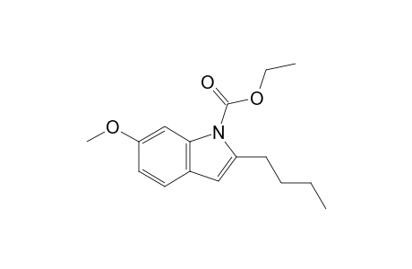 2-Butyl-6-methoxy-1-indolecarboxylic acid ethyl ester