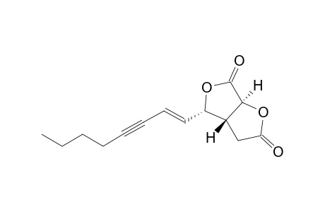 (3aR*,4S*,6aS*)-4-[(E)-1-Octen-3-ynyl]perhydro-furo[3,4-b]furan-2,6-dione