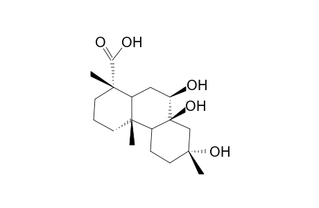 7-BETA,8-BETA,13-ALPHA-TRIHYDROXY-15,16-BIS-NOR-ISOPIMAR-18-OIC-ACID