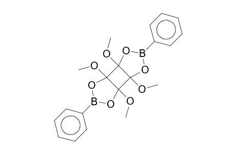 4,9-Dibora-3,5,8,10-tetraoxatricyclo[5.3.0.0(2,6)]decane, 1,2,6,7-tetrakis(methoxy)-4,9-diphenyl-