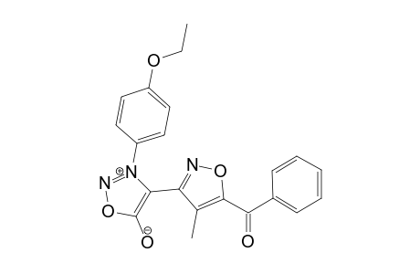 3-(p-Ethyloxyphenyl)-4-(4'-methyl-5'-benzoyloxazol-3'-yl)sydnone