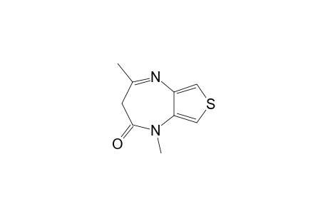 1,3-Dihydro-1,4-dimethyl-2H-thieno[3,4-b][1,4]diazepin-2-one