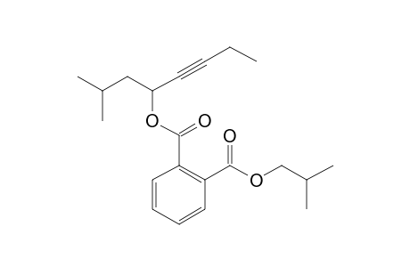 Phthalic acid, isobutyl 7-methyloct-3-yn-5-yl ester