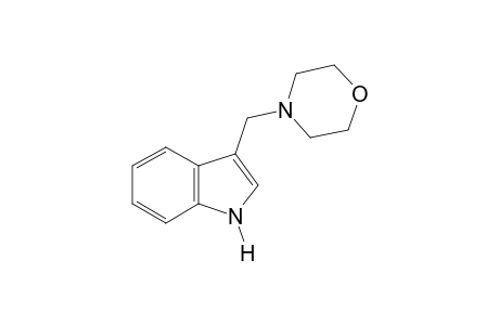 3-(morpholinomethyl)indole