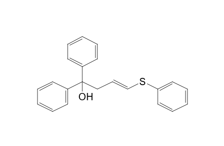 (3E)-1,1-Diphenyl-4-(phenylsulfanyl)-3-buten-1-ol
