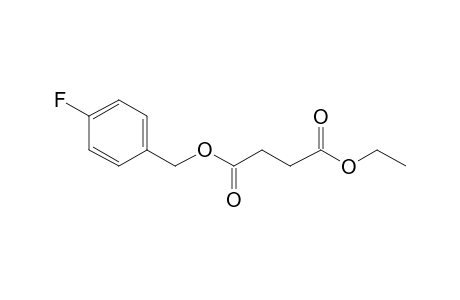 Succinic acid, ethyl 4-fluorobenzyl ester