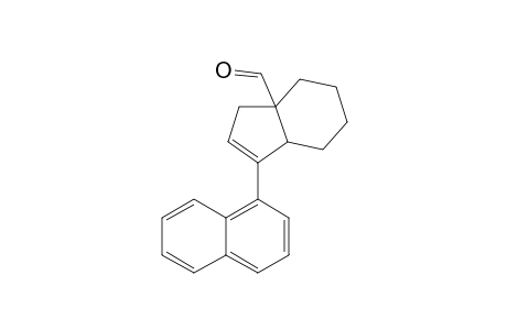 1-(Naphthalen-1-yl)-3a,4,5,6,7,7a-hexahydro-3H-indene-3a-carbaldehyde