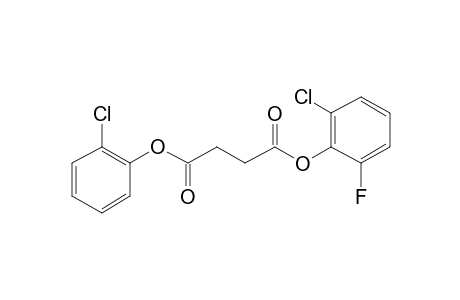 Succinic acid, 2-chloro-6-fluorophenyl 2-chlorophenyl ester