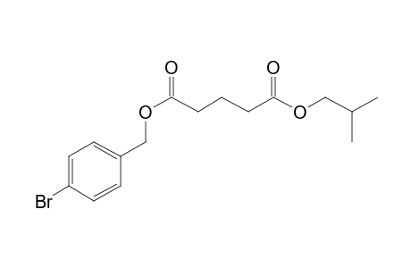 Glutaric acid, 4-bromobenzyl isobutyl ester