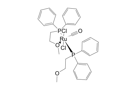 CARBONYL-TRANS-DICHLORO-TRANS-BIS-[(2-METHOXYETHYL)-DIPHENYLPHOSPHANE-O,P]-RUTHENIUM-(2)