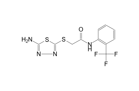 acetamide, 2-[(5-amino-1,3,4-thiadiazol-2-yl)thio]-N-[2-(trifluoromethyl)phenyl]-