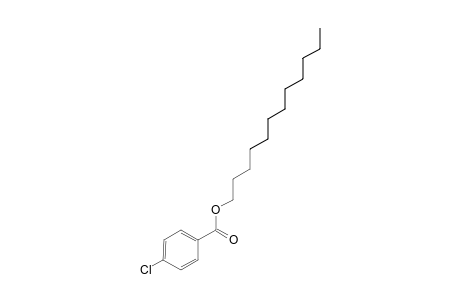 p-CHLOROBENZOIC ACID, DODECYL ESTER