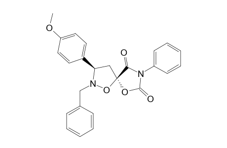 (3R*,5S*)-2-Benzyl-3-(p-anisyl)-8-phenyl-1,6-dioxa-2,8-diazaspiro[4.4]nonane-7,9-dione