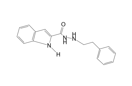 INDOLE-2-CARBOXYLIC ACID, 2-PHENETHYLHYDRAZIDE