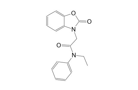 3-benzoxazoleacetamide, N-ethyl-2,3-dihydro-2-oxo-N-phenyl-