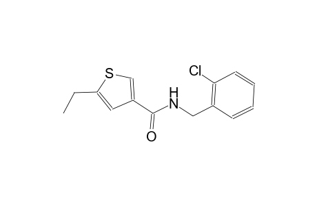 N-(2-chlorobenzyl)-5-ethyl-3-thiophenecarboxamide