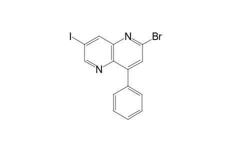 2-bromo-7-iodo-4-phenyl-1,5-naphthyridine