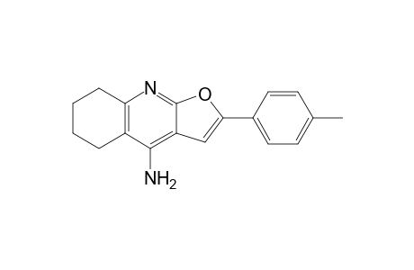 2-(p-Tolyl)-5,6,7,8-tetrahydrofuro[2,3-b]quinolin-4-amine