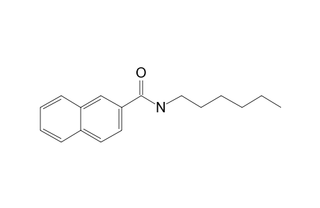 2-Naphthamide, N-hexyl-