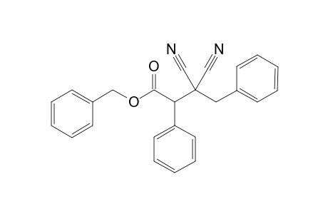 3-Benzyl-3,3-dicyano-2-phenyl-propionic acid benzyl ester