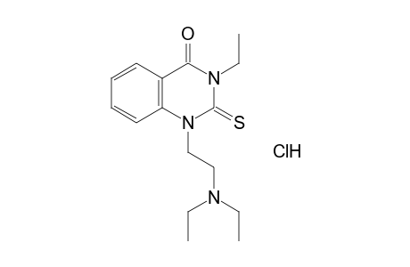 1-[2-(diethylamino)ethyl]-3-ethyl-2-thio-2,4(1H,3H)quinazolinedione, monohydrochloride