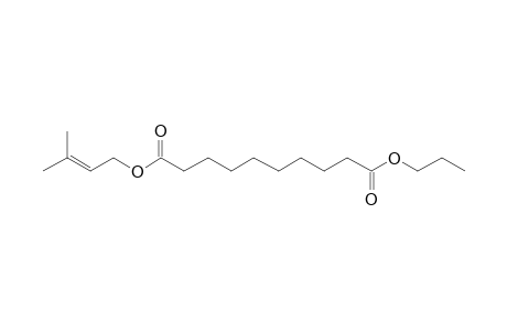 Sebacic acid, 3-methylbut-2-enyl propyl ester