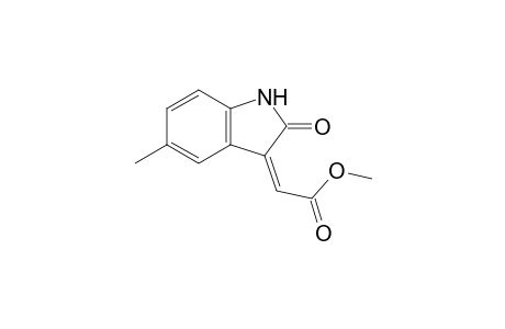 3-(Methoxycarbonyl)methylene-5-methyl-1,3-dihydroindol-2-one