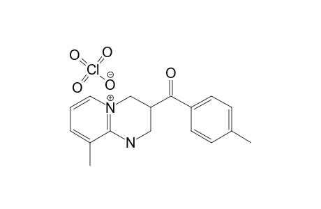 1,2,3,4-TETRAHYDRO-9-METHYL-3-(4-METHYLBENZOYL)-2H-PYRIDO-[1,2-A]-PYRIMIDINE-HYDROPERCHLORATE