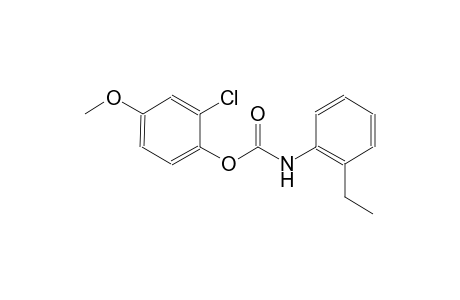 o-ethylcarbanilic acid, 2-chloro-4-methoxyphenyl ester