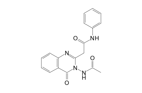 3-ACETYLAMINO-2-(ANILINO-CARBONYLMETHYL)-QUINAZOLIN-4(3H)-ONE