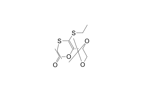 2-O-Acetyl-3,4-O-Isopropylidene-D-glycero-tetra-1-enose diethyl dithioacetal