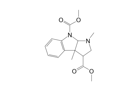 3,8-Bis(methoxycarbonyl)-1,3a-dimethyl-1,2,3,3a,8,8a-hexahydropyrrolo[2,3-b]indole