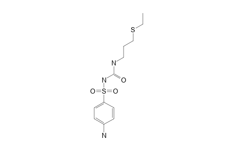 1-[3-(ethylthio)propyl]-3-sulfanilylurea