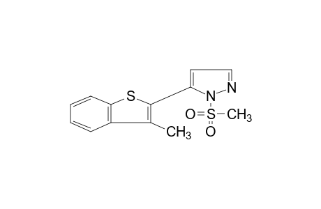 5-(3-methylbenzo[b]thien-2-yl)-1-(methylsulfonyl)pyrazole