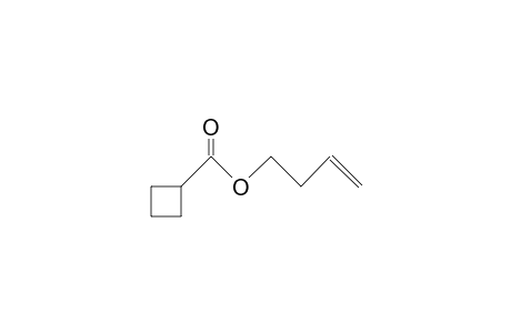 Cyclobutanecarboxylic acid, 3-butenyl ester