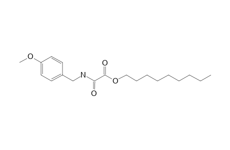 Oxalic acid, monoamide, N-(4-methoxybenzyl)-, nonyl ester