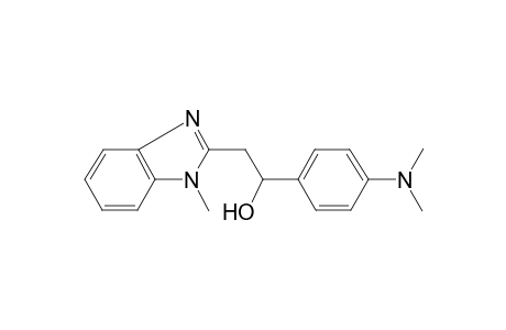 1-[4-(Dimethylamino)phenyl]-2-(1-methyl-1H-benzimidazol-2-yl)ethanol
