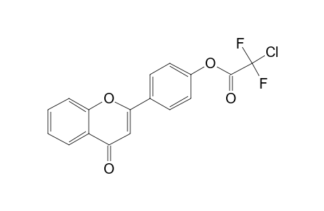 4'-Hydroxyflavone, chlorodifluoroacetate