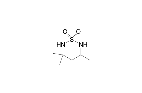 3,3,5-trimethyl-1,2,6-thiadiazinane 1,1-dioxide