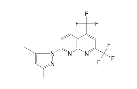 2,4-BIS(TRIFLUOROMETHYL)-7-(3,5-DIMETHYLPYRAZOL-1-YL)-1,8-NAPHTHYRIDINE