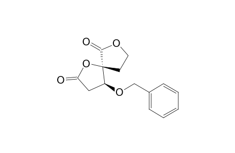 (4S,5S)-4-Benzyloxy-1,7-dioxaspiro[4.4]nonane-2,6-dione