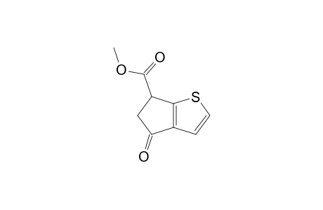 (+/-)-METHYL-4-OXO-5,6-DIHYDRO-4H-CYCLOPENTA-[B]-THIOPHENE-6-CARBOXYLATE
