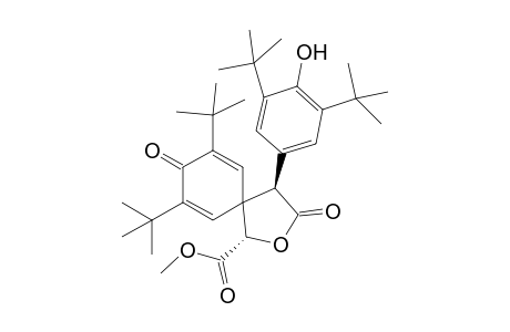 trans-7,9-bis(t-Butyl)-4-[3',5'-bis(t-butyl)-4'-(hydroxyphenyl)]-3,8-dioxo-2-oxa-spiro[4.5]deca-6,9-diene