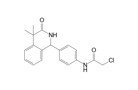 2-chloro-4'-(4,4-dimethyl-3-oxo-1,2,3,4-tetrahydro-1-isoquinolyl)acetanilide