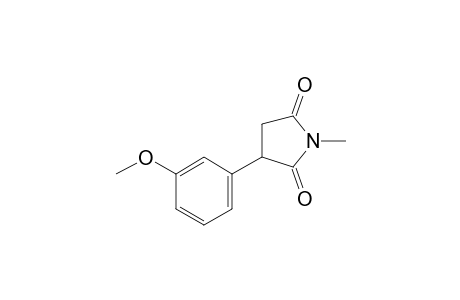 Tetrahydroxypyrrole-2,5-dione, N-methyl-3-[3-methoxyphenyl]-