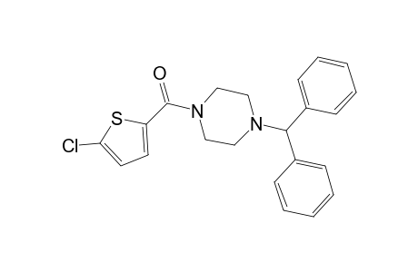 1-Benzhydryl-4-[(5-chloro-2-thienyl)carbonyl]piperazine