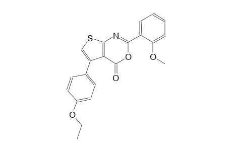 5-(4-ethoxyphenyl)-2-(2-methoxyphenyl)-4H-thieno[2,3-d][1,3]oxazin-4-one