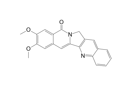 8, 9-Dimethoxybenzo[6, 7]indolizino[1, 2-b] quinolin-11(13H)-one