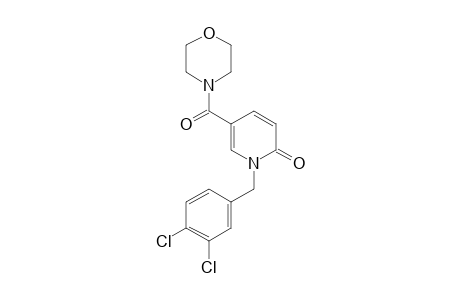 1-(3,4-DICHLOROBENZYL)-5-(MORPHOLINOCARBONYL)-2(1H)-PYRIDONE